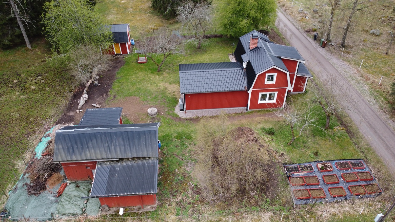 Flygfoto för fastighetsförsäljning - professionella bilder för mäklare