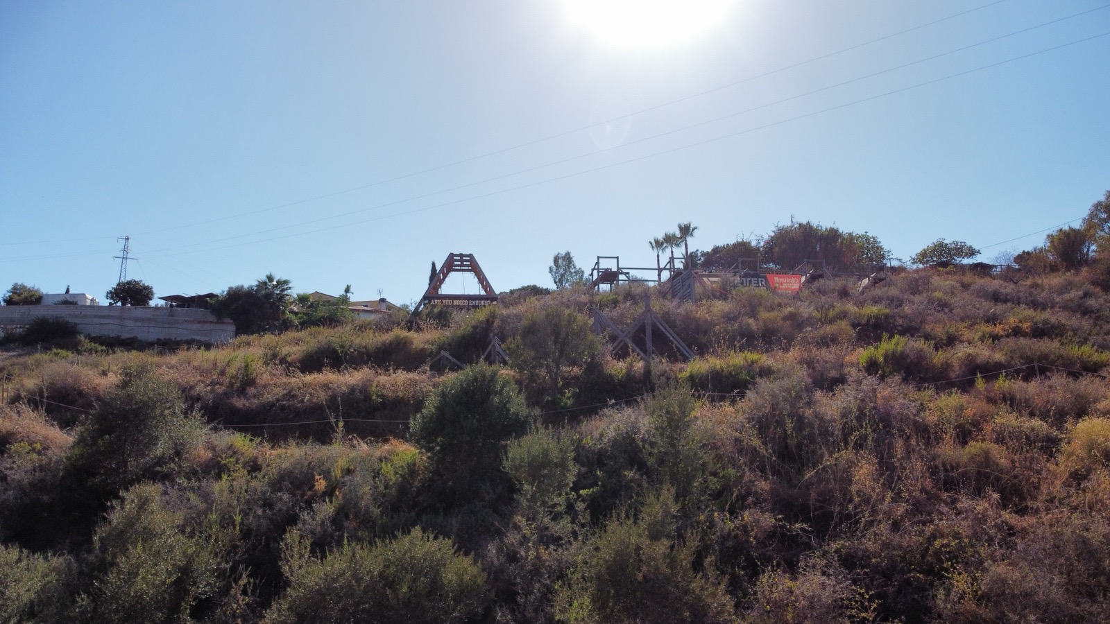 Panoramafoto av landskap taget med drönare - imponerande vyer